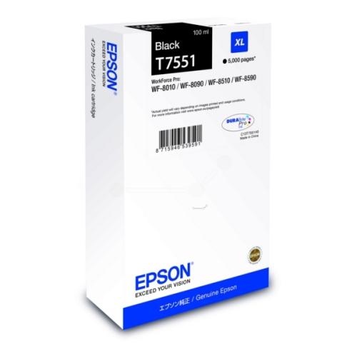 Epson atramentová náplň čierna (C13T75514N / T7551)