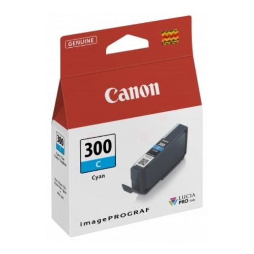 Canon atramentová náplň azúrová (4194C001 / PFI300C)