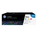 HP toner azúrová / magenta / žltý (CF372AM / 304A) (multipack)