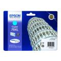 Epson atramentová náplň azúrová (C13T79024010 / 79XL) (high capacity)