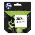 HP atramentová náplň farba (F6U67AE / 302XL) (high capacity)