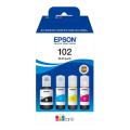 Epson atramentová náplň čierna / azúrová / magenta / žltý (C13T03R640 / 102) (multipack)