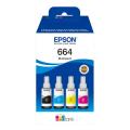 Epson atramentová náplň čierna / azúrová / magenta / žltý (C13T664640 / 664) (multipack)