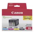 Canon atramentová náplň čierna / azúrová / magenta / žltý (9254B010 / PGI2500XLBKCMY) (multipack)