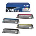 Brother toner čierna / azúrová / magenta / žltý (TN248CMYK / TN248VAL) (multipack)