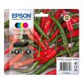 Epson atramentová náplň čierna / azúrová / magenta / žltý (C13T09R64010 / 503XL) (multipack, high capacity)